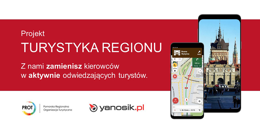 Promocja pomorskiego w aplikacji Yanosik